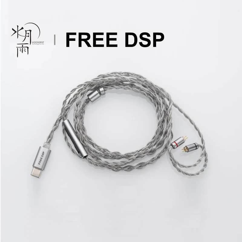 Type C Wired Earphones With Mic - Moondrop FREE DSP USB-C Upgrade Earphone