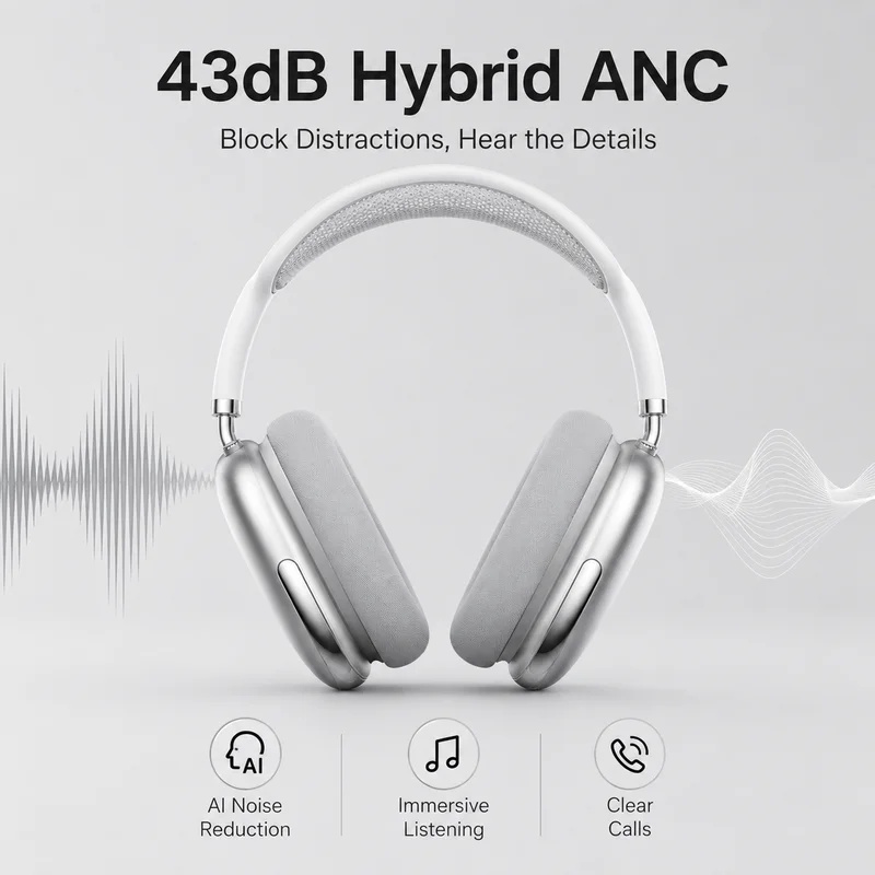 Over Ear ANC Wireless Bluetoot - Anc Wireless Over Ear Headphones 评论和价格