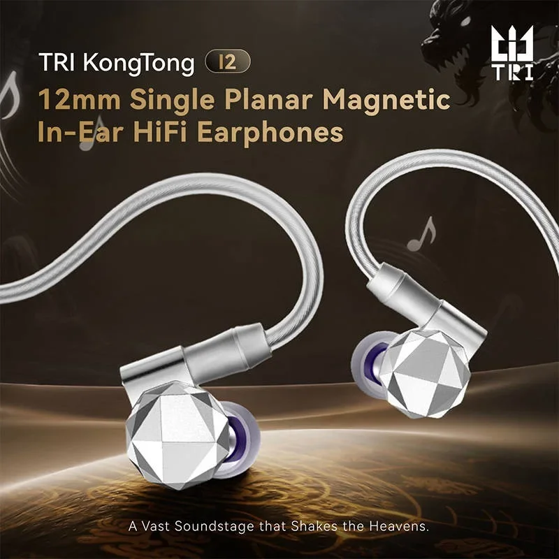 KBEAR TRI KongTong I2 Earphone - Planar Magnetic Iem Earphones 评论和价格