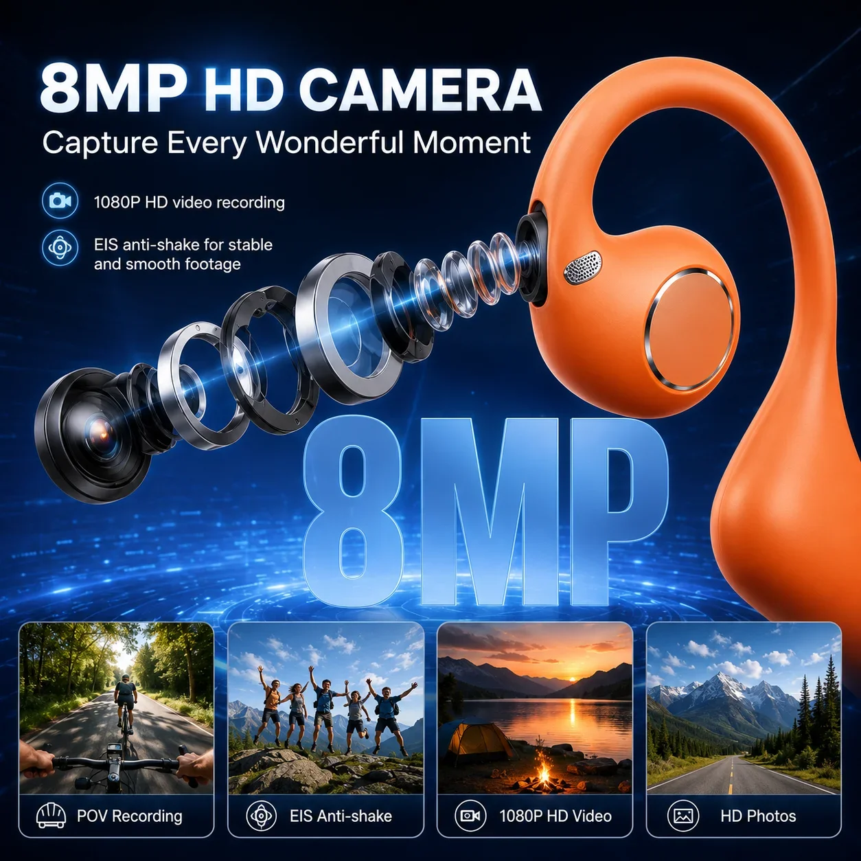 AI Smart Camera Bluetooth Tran - Headphones 评论和价格