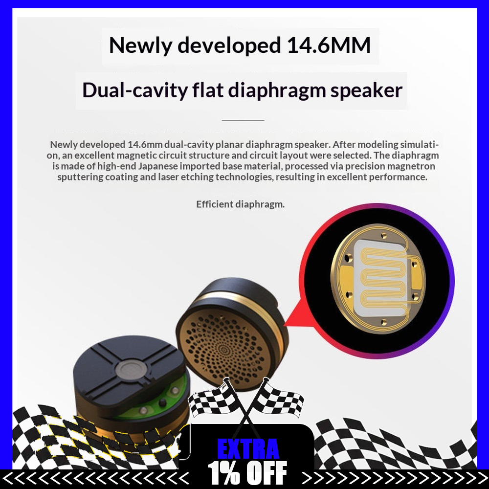 7Hz x Crinacle Dioko Planar Ma - Planar Magnetic Iem Earphones 评论和价格