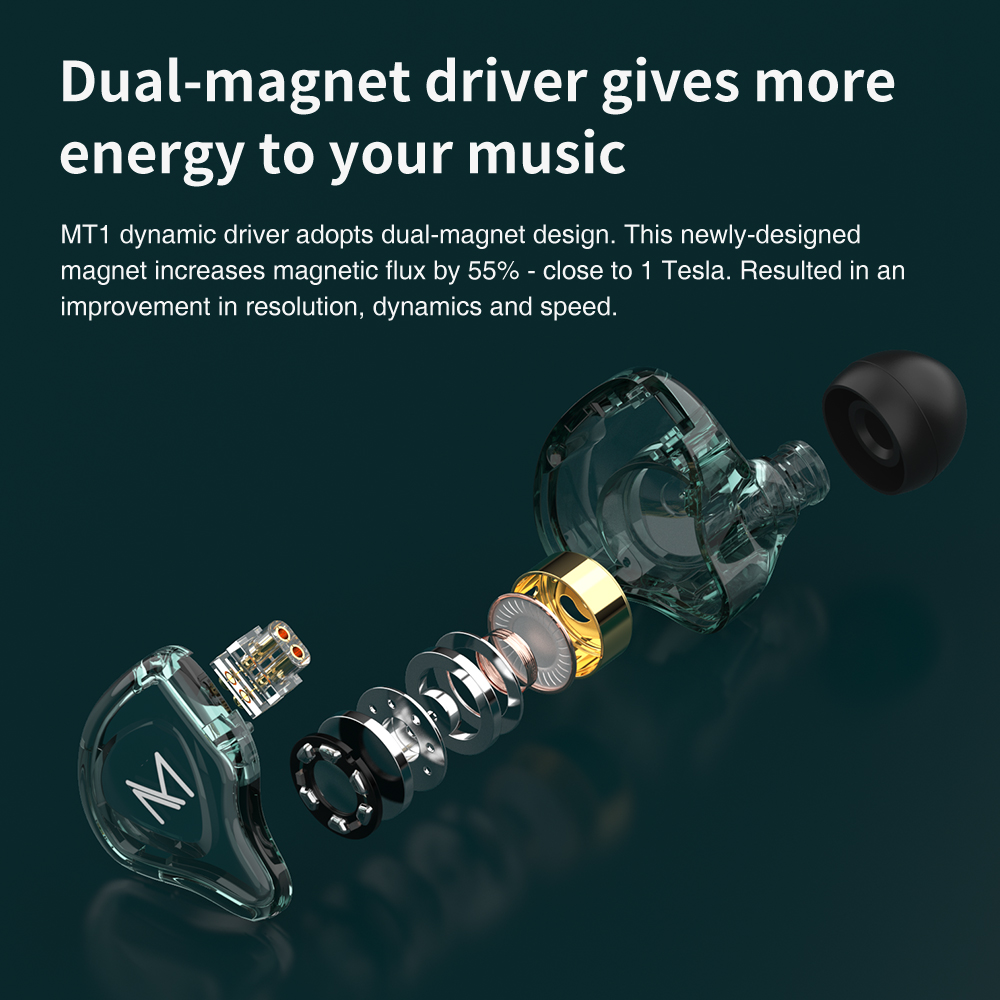 TRN MT1 In Ear Earphone Dynami - In Ear Monitors For Singers 评论和价格