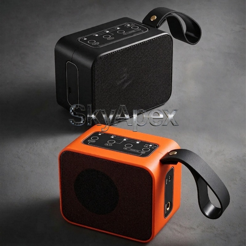 Portable Mini Guitar Speaker O - Speakers 评论和价格