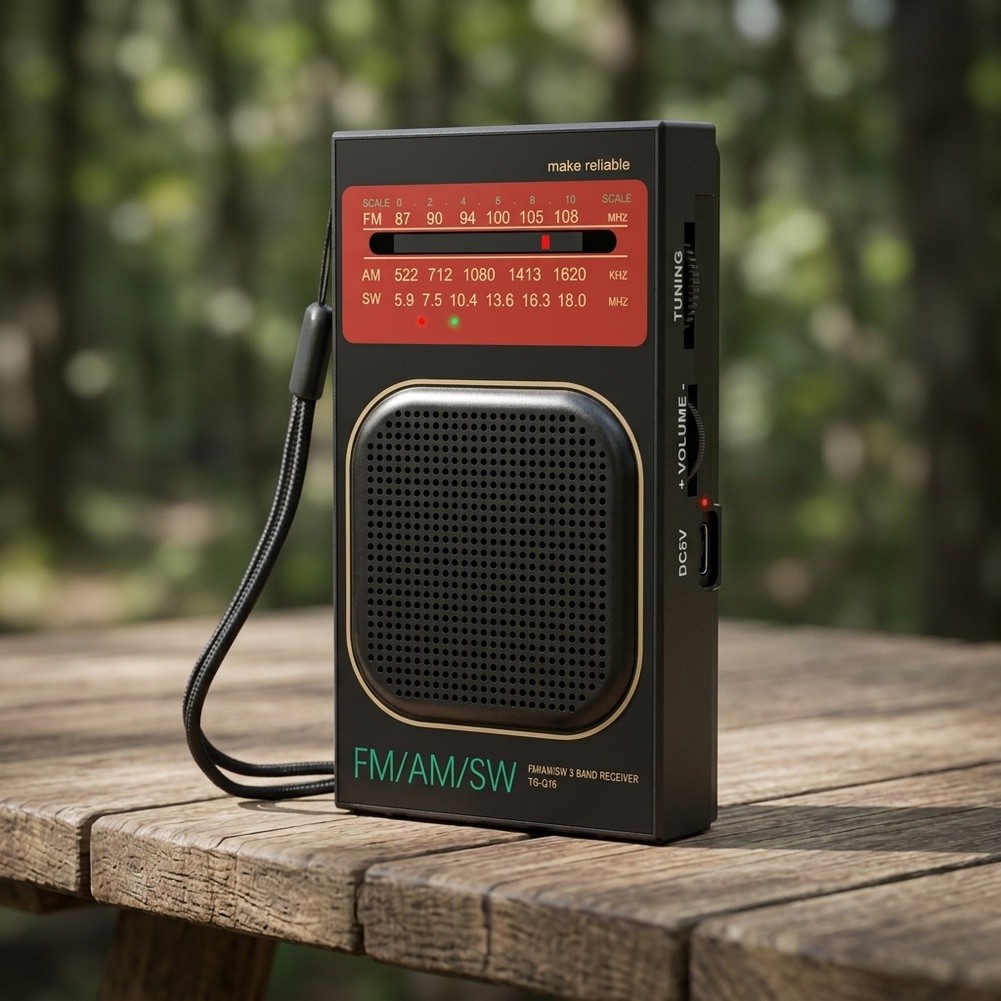 Compact Rechargeable For FM AM - Headphones 评论和价格
