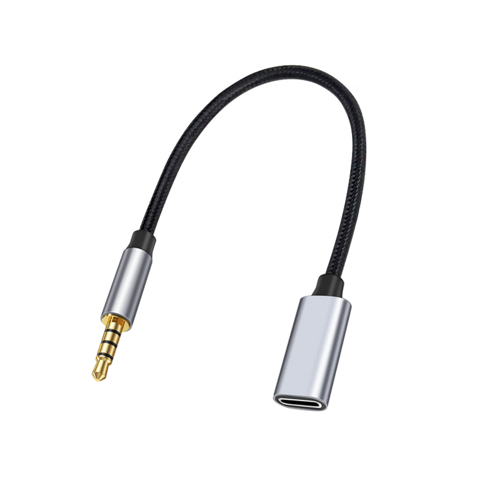 3.5mm Male to Type-C Aux Audio - Type C Wired Earphones With Mic 评论和价格