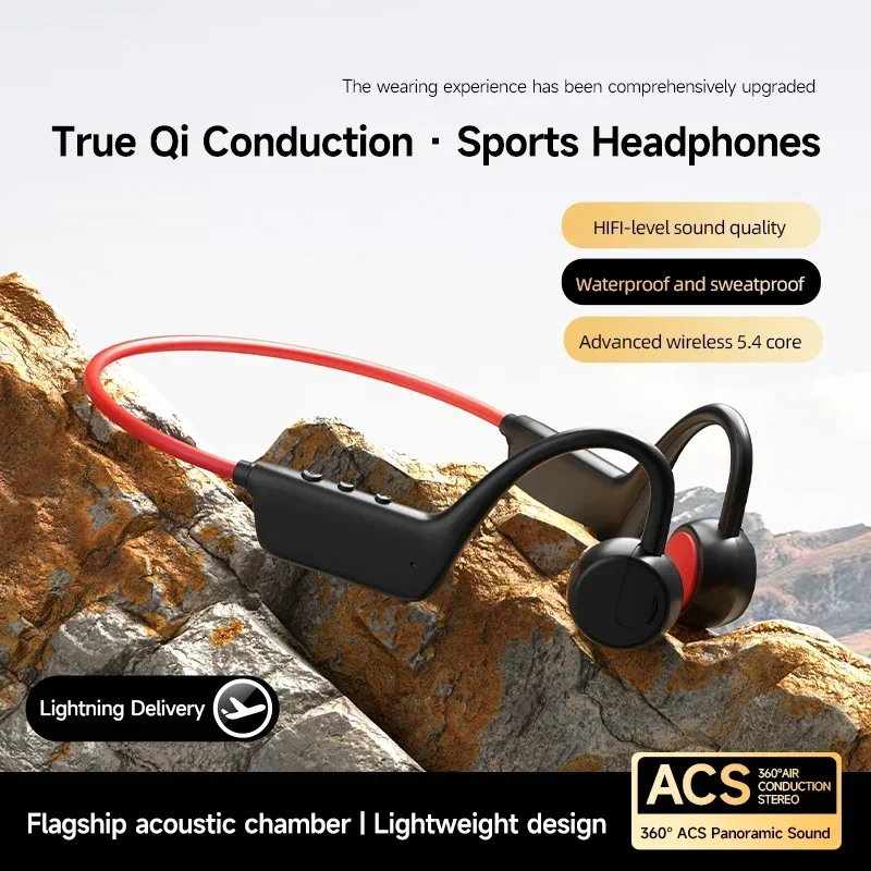 Lenovo Bone Conduction Headset - Bone Conduction Running Headphones 评论和价格