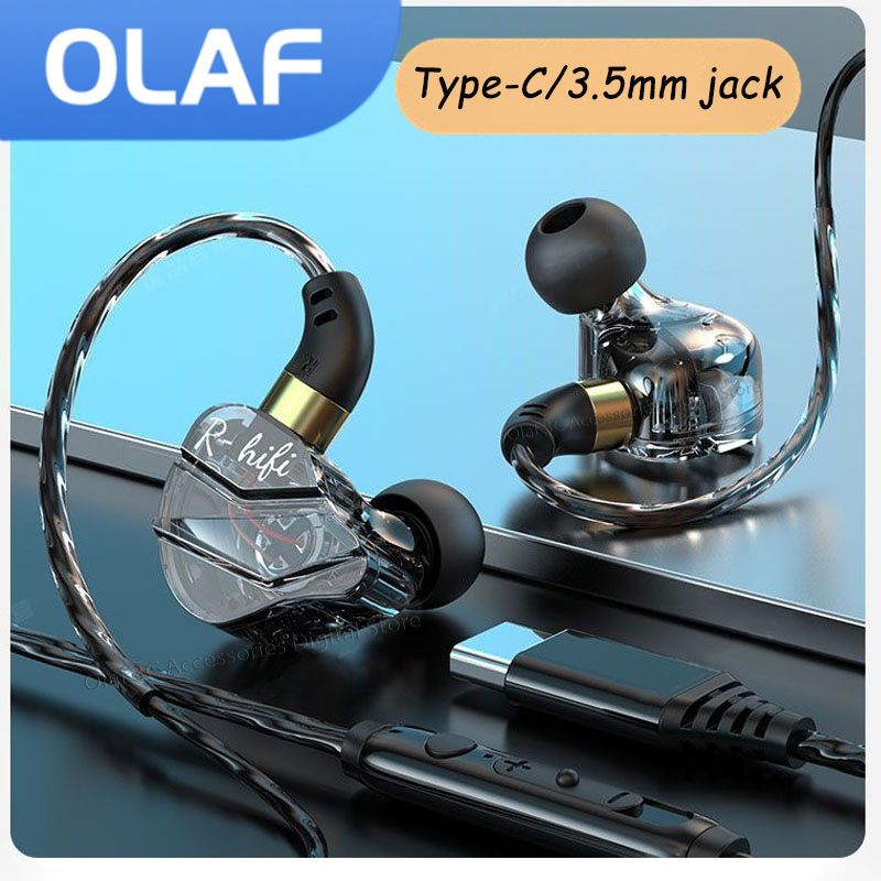 OLAF Gaming Headset Wired Earp - In Ear Monitors For Singers 评论和价格