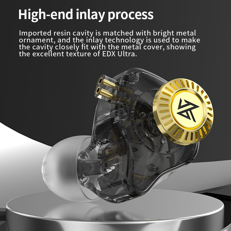 KZ EDX-Ultra wired hi-fi heads - Type C Wired Earphones With Mic 评论和价格